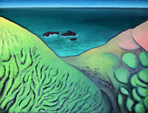 NorCal Pacific, painting by Jacinto Rivera